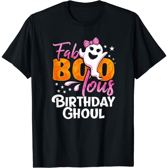 Kiraa Tee With Birthday Ghoul Halowens Fab Boo Lous Unisex S-5Xl T-Shirt