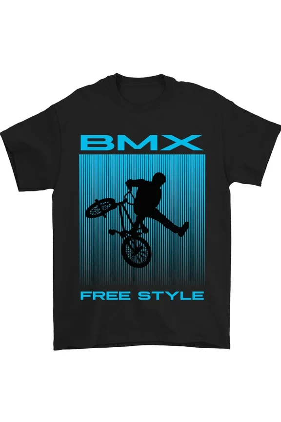 Tee With Bmx Freestyle Cycling Bicycle Bike Mens S-5Xl T-Shirt