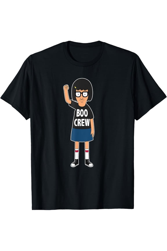 Tee With Bob’S Burgers Tina Belcher Boo Crew Unisex S-5Xl T-Shirt