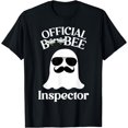 thumbnail image 1 of Kiraa Tee With Boo-Bee Inspector Lazy Diy Halowen Funny Ghost Unisex S-5Xl T-Shirt, 1 of 2