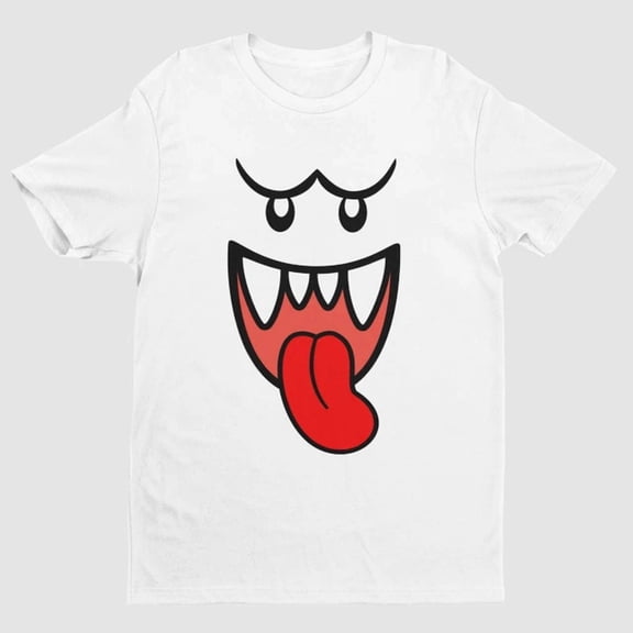 Kiraa Tee With Boo Ghost Face Unisex S-5Xl T-Shirt | Gifts For Him, Her, Horror Game Fans Birthday Gifts; For Men & Women