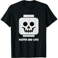 thumbnail image 1 of Kiraa Tee With Building Bricks Skeleton Master Boo-Lder Builder Halowen Unisex S-5Xl T-Shirt, 1 of 2
