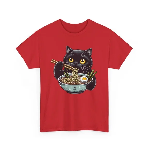 Kiraa Tee With Cat T-Shirt S-5Xl For Men & Women – Adorable Cute Cat Lover Graphic Tee Birthday Gifts; For Men & Women
