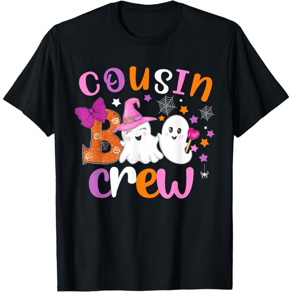 Kiraa Tee With Cousin Boo Crew Halowen Halowen Cousin Unisex S-5Xl T-Shirt