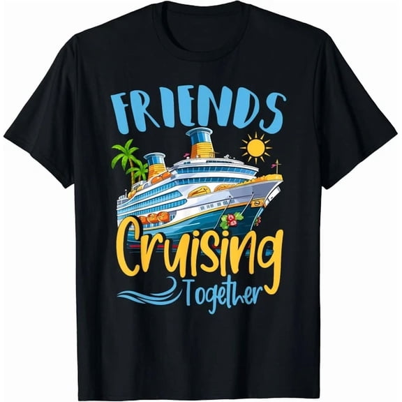 Kiraa Tee With Cruising Squad 2024 Friend Cruising Together Ship Trip Gift Unisex T-Shirt