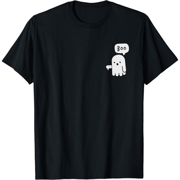 Kiraa Tee With Cute Ghost Dislike Ghost Boo Spooky Fans Halowen Season Unisex S-5Xl T-Shirt