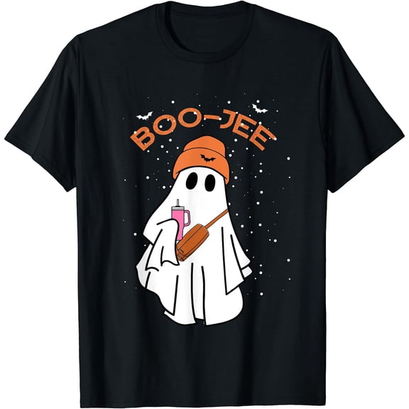 Kiraa Tee With Cute Ghost Halowen Boo Jee Unisex S-5Xl T-Shirt