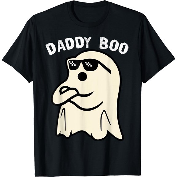 Kiraa Tee With Daddy Boo Halowen Family Ghost Dad 2024 Unisex S-5Xl T-Shirt