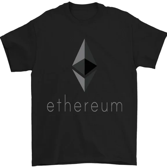 Kiraa Tee With Ethereum Crypto Currency Mens S-5Xl T-Shirt