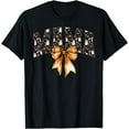 thumbnail image 1 of Kiraa Tee With Fall Vibes Mama Coquette Floral Boo Spooky Ghost Sublimation Unisex S-5Xl T-Shirt, 1 of 2