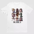 thumbnail image 1 of Kiraa Tee With Final Fantasy Vii Characters Key Art Unisex S-5Xl T-Shirt | Tetsuya Nomura Art Birthday Gifts; For Men & Women, 1 of 4