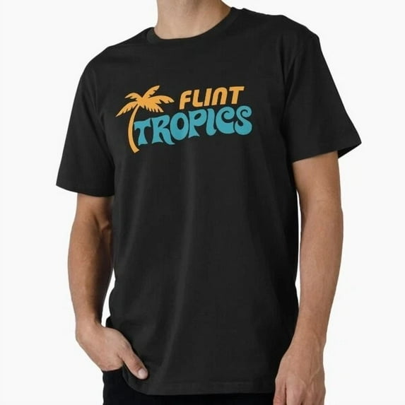 Kiraa Tee With Flint Tropics Logo T-Shirt S-5Xl