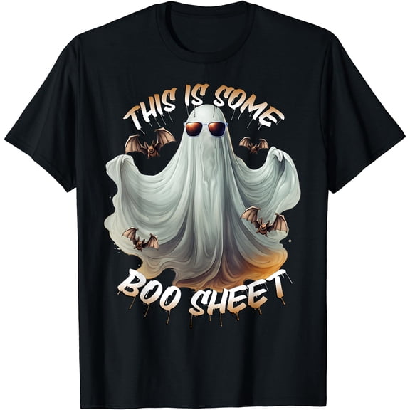Kiraa Tee With Funny Halowen This Is Some Boo Sheet Men Unisex S-5Xl T-Shirt