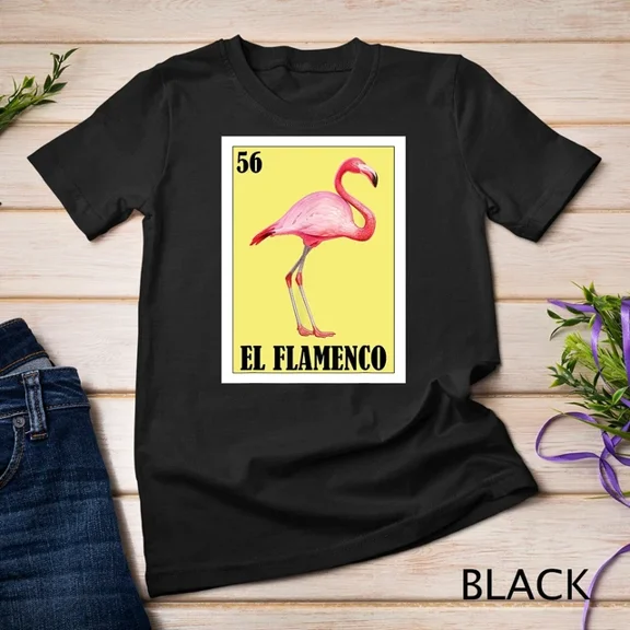 Kiraa Tee With Funny Mexican Flamingo Design El Flamenco Unisex S-5Xl T-Shirt