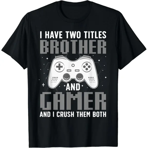 Kiraa Tee With Gaming Design For Brother Gamer Boys Gaming Lover Gift Unisex T-Shirt