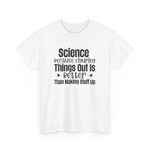 Kiraa Tee With Geek Science T-Shirt S-5Xl – Nerdy Physics Chemistry Math Graphic Tee Birthday Gifts; For Men & Women