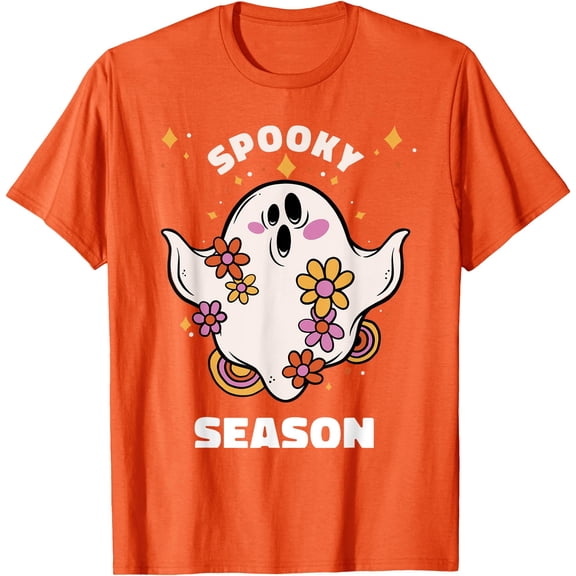 Kiraa Tee With Ghost Spooky Season Halowen Unisex S-5Xl T-Shirt