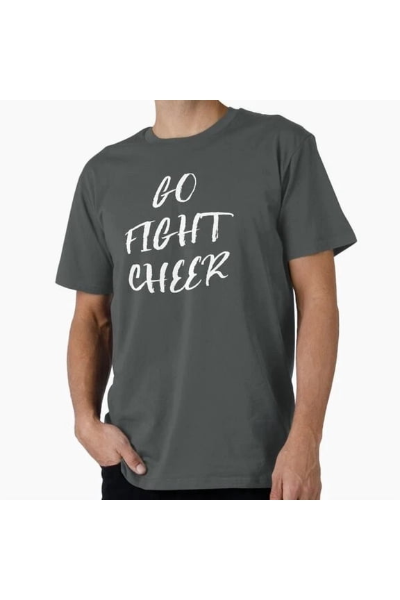 Tee With Go Fight Cheer Cheerleader Spiritwear Prod T-Shirt S-5Xl