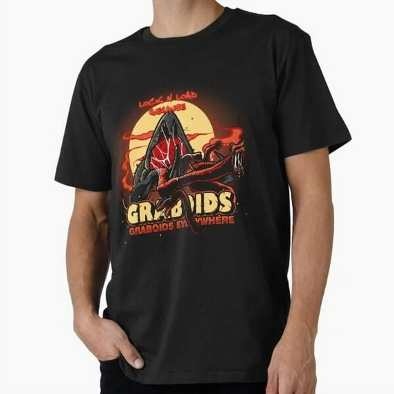 Kiraa Tee With Graboids Everywhere T-Shirt S-5Xl