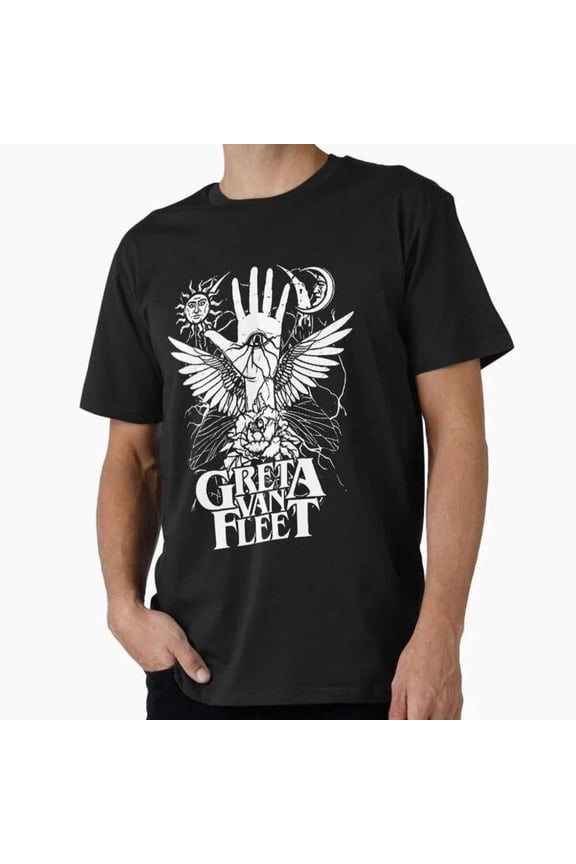 Tee With Greeta Van Fleet6 Greta Van Fleet Retro Musical Gr T-Shirt S-5Xl