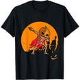 thumbnail image 1 of Kiraa Tee With Halowen Dabbing Skeleton Funny Pumpkin Unisex S-5Xl T-Shirt, 1 of 2
