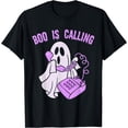 thumbnail image 1 of Kiraa Tee With Halowen Ghost Boo Is Calling Hey Boo Funny Spooky Season Unisex S-5Xl T-Shirt, 1 of 2