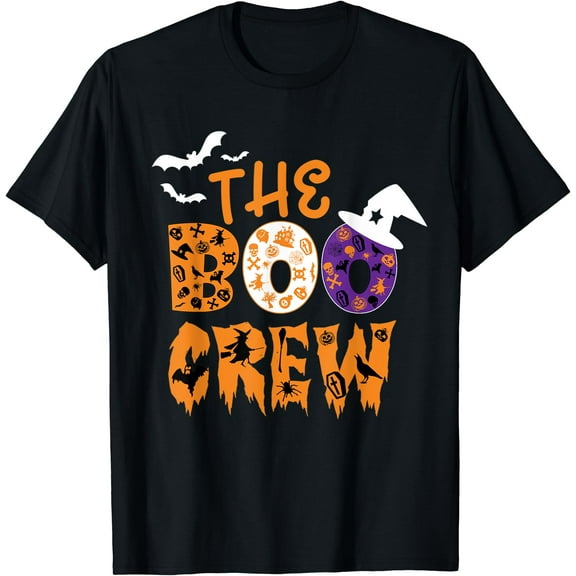 Kiraa Tee With Halowen The Boo Crew For & S Trick Or Tr Unisex S-5Xl T-Shirt