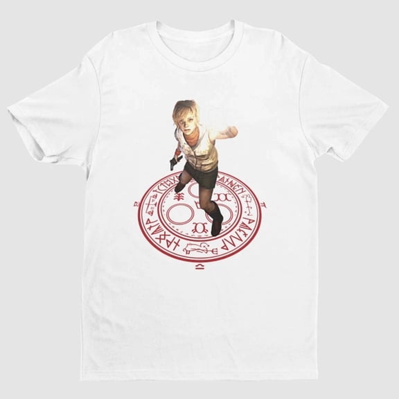 Kiraa Tee With Heather Mason Silence Hill 3 Cover Unisex S-5Xl T-Shirt 01 | Character Art Birthday Gifts; For Men & Women