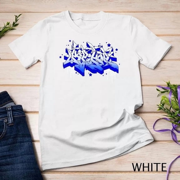 Kiraa Tee With Hip Hop Wildstyle Graffiti B-Boy Graff Urban Street T-Shirt Unisex T-Shirt Birthday Gifts; For Men & Women