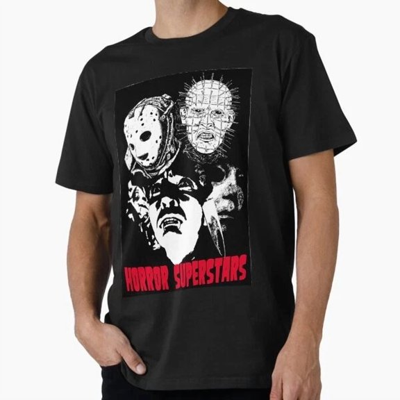 Kiraa Tee With Horror Supperstars T-Shirt S-5Xl
