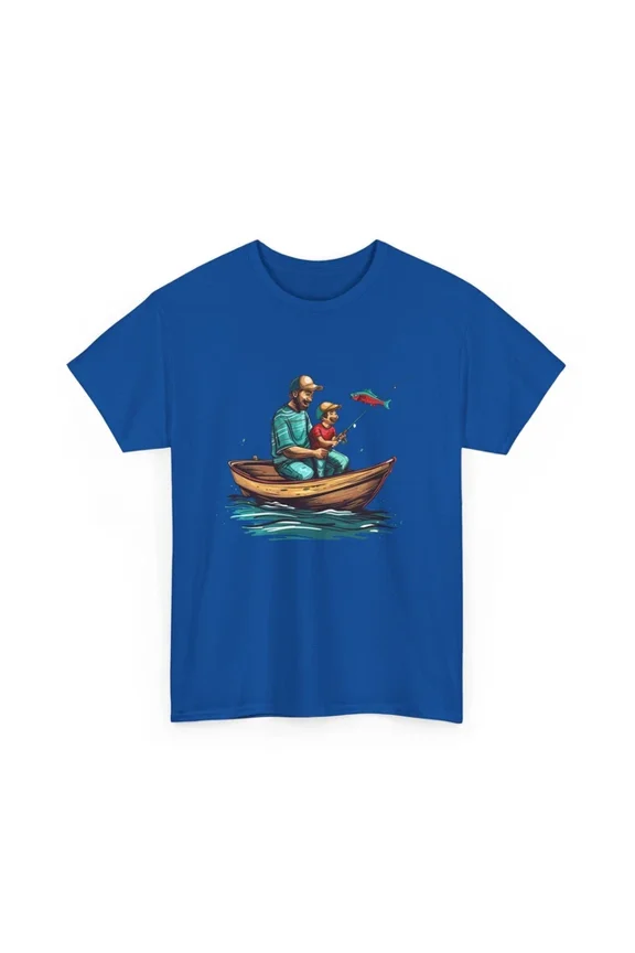 Tee With I Have Two Titlles, Fisherman And Dad T-Shirt S-5Xl - Cool Offshore Angler Tee Birthday Gifts; For Men & Women