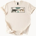 thumbnail image 1 of Kiraa Tee With Illustrated Cats Under Tree Graphic Tee Unisex Tshirt Birthday Gifts; For Men & Women, 1 of 4