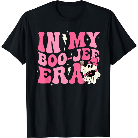 Kiraa Tee With In My Boo-Jee Era Spooky Season Cute Ghost Halowen Unisex S-5Xl T-Shirt