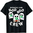 thumbnail image 1 of Kiraa Tee With Intensive Care Boo Boo Crew Funny Dr Nurse Halowen Icu Unisex S-5Xl T-Shirt, 1 of 2