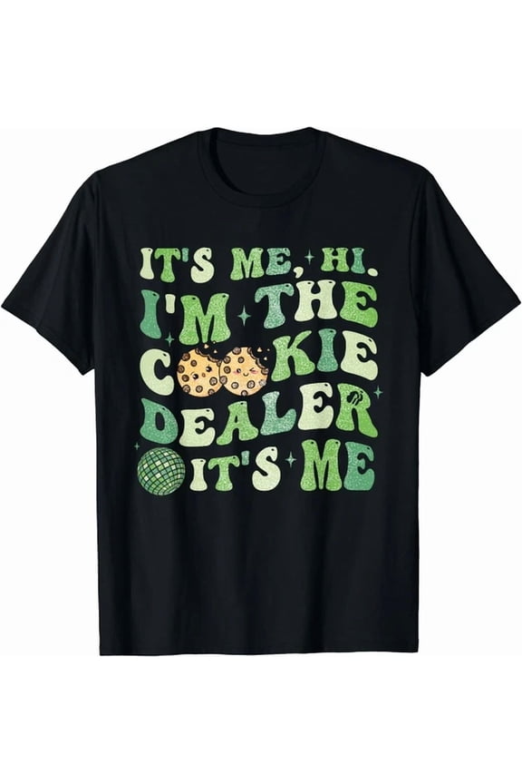 Tee With Its Me Hi Im The Cookie Dealer Girls Scout Troop Scouting Gift Unisex T-Shirt