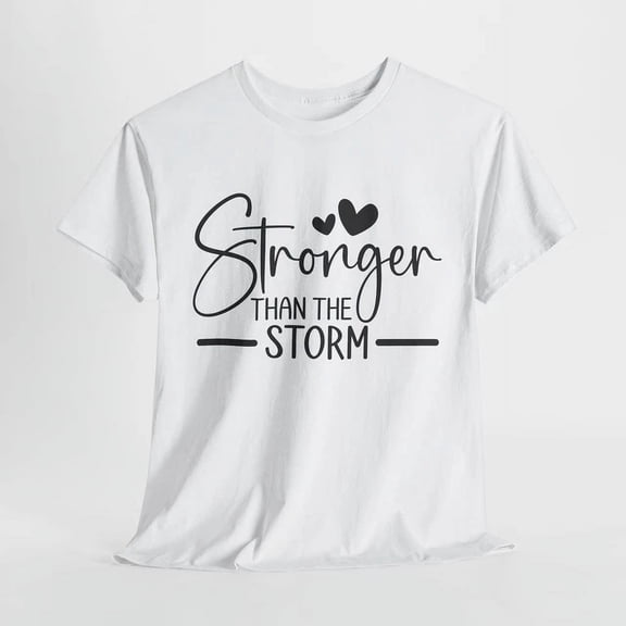 Kiraa Tee With Jesus Take The Wheel T-Shirt S-5Xl | Stronger Than The Storm Shirt | Faith-Based Shirt Birthday Gifts; For Men & Women