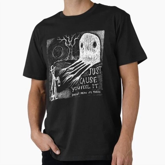 Kiraa Tee With Just ‘Cause Your Feel It There There Illustrat T-Shirt S-5Xl