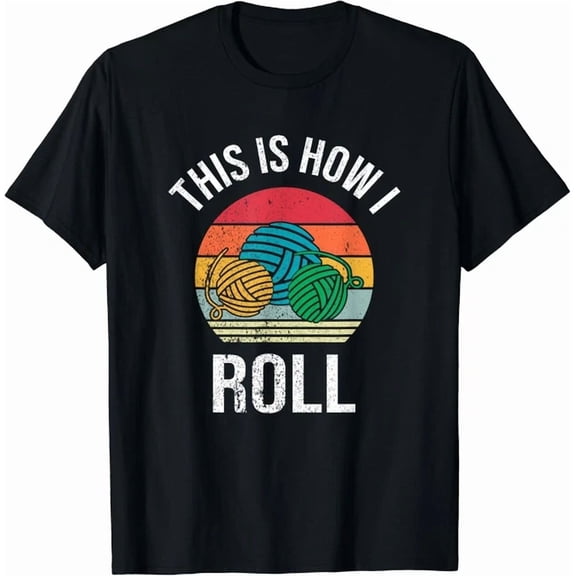 Kiraa Tee With Knitting Crochet Knitting Needles Knitting Sayings Gift Unisex T-Shirt