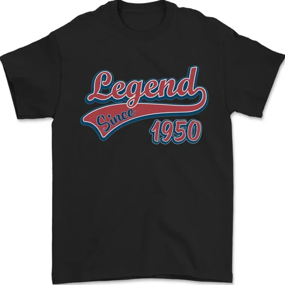 Kiraa Tee With Legend Since 75Th Birthday 1950 Mens Womens S-5Xl T-Shirt