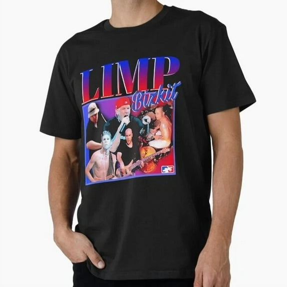Kiraa Tee With Limp Bizkit Retro T-Shirt S-5Xl