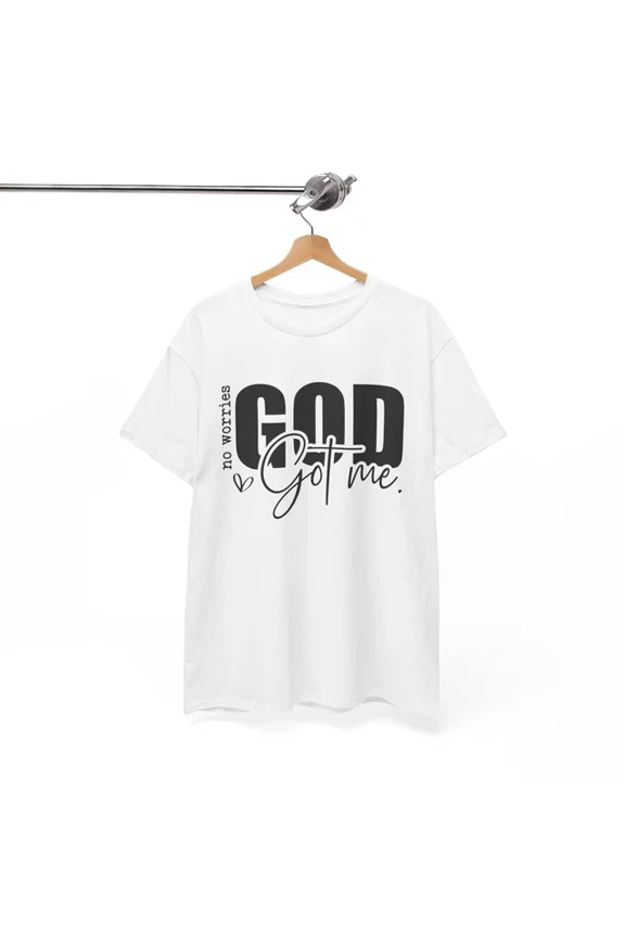 Tee With Love Like Jesus T-Shirt S-5Xl | No Worries God Got Me Shirt | Faith & Love Shirt Birthday Gifts; For Men & Women