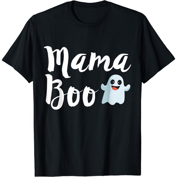 Kiraa Tee With Mama Boo Halowen Family Ghost Mom Gift Unisex S-5Xl T-Shirt