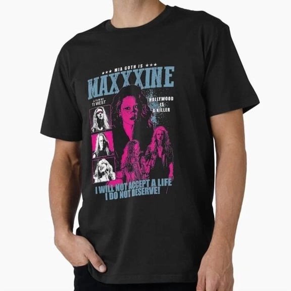 Kiraa Tee With Maxxxine Movie T-Shirt S-5Xl