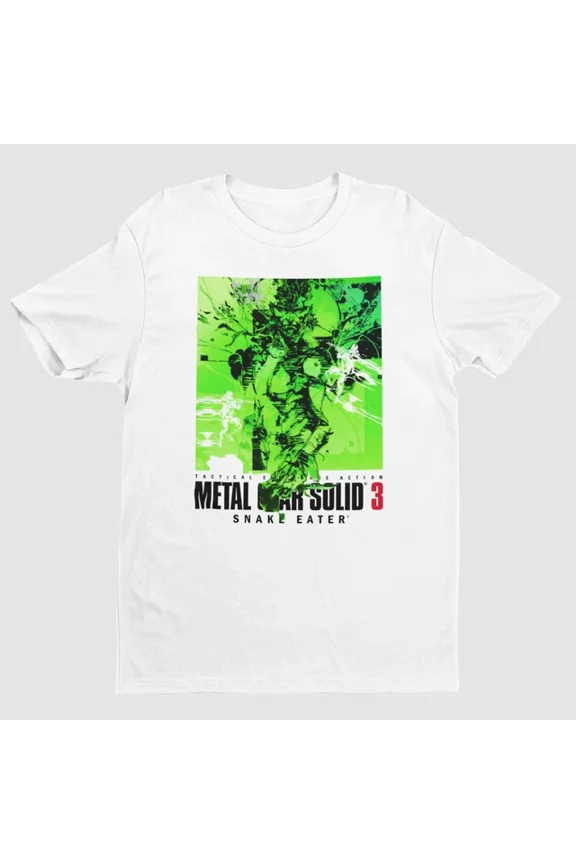 Tee With Metal Gear Solid 3 Snake Eater Unisex S-5Xl T Shirt | Exclusive Design Gifts Birthday Gifts; For Men & Women
