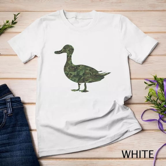 Kiraa Tee With Military Duck Camo Print Us Mallard Dipper Veteran Men Gift Unisex S-5Xl T-Shirt Birthday Gifts; For Men & Women