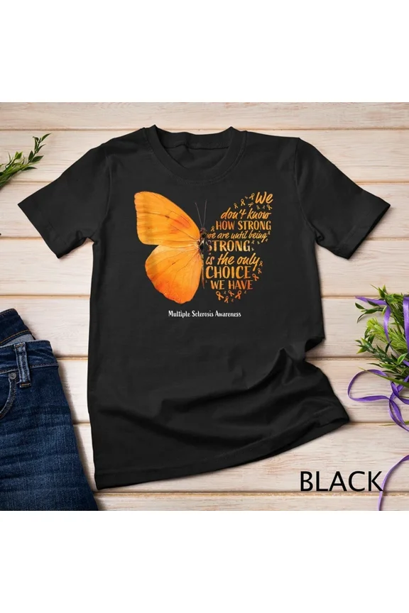 Tee With Ms Gifts Women Mom Wife Cute Multiple Sclerosis Awareness Unisex S-5Xl T-Shirt