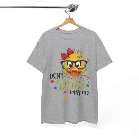 Kiraa Tee With Nerdy Duck T-Shirt S-5Xl - Geeky Ducky Science Tee For Smart People - Birthday Gifts; For Men & Women