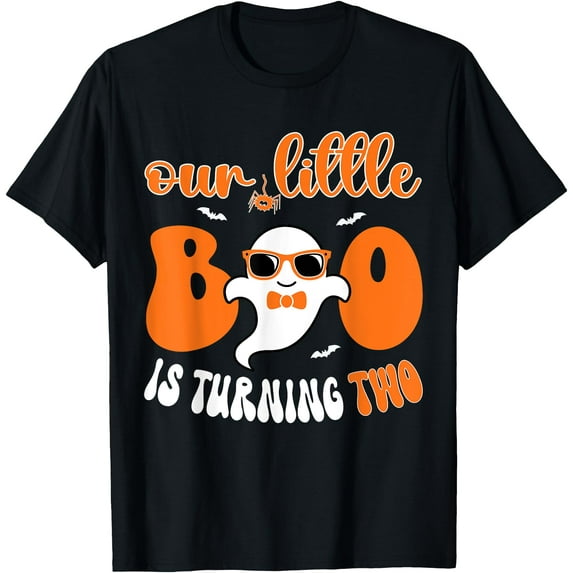 Kiraa Tee With Our Little Boo Is Turning Two Boo Im Two Unisex S-5Xl T-Shirt