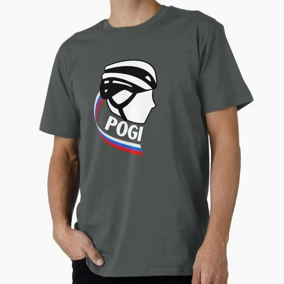 Kiraa Tee With Pogi Cyclist Champion Tadej Pogacar T-Shirt S-5Xl