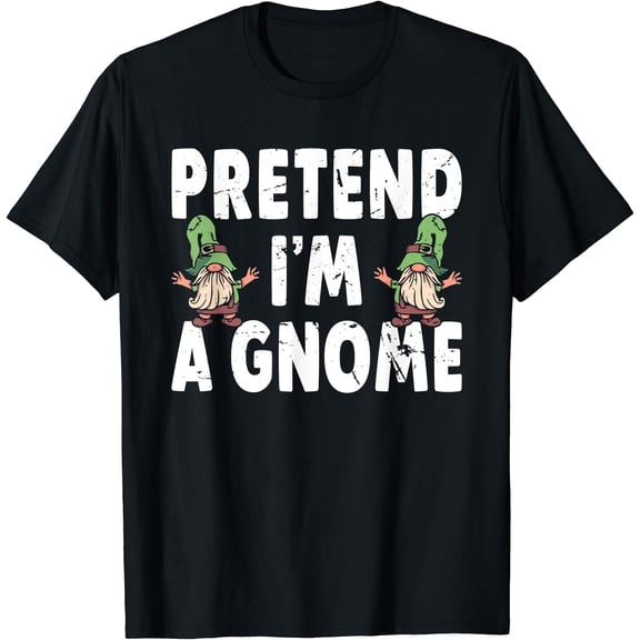 Kiraa Tee With Pretend I'M A Gnome Halowen Party Crew Spooky Season Unisex S-5Xl T-Shirt